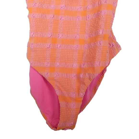 NWT Sample Andie Swim Women's Lanikai Candy Plaid Swimsuit XS Multicolor 2609 - Picture 6 of 13